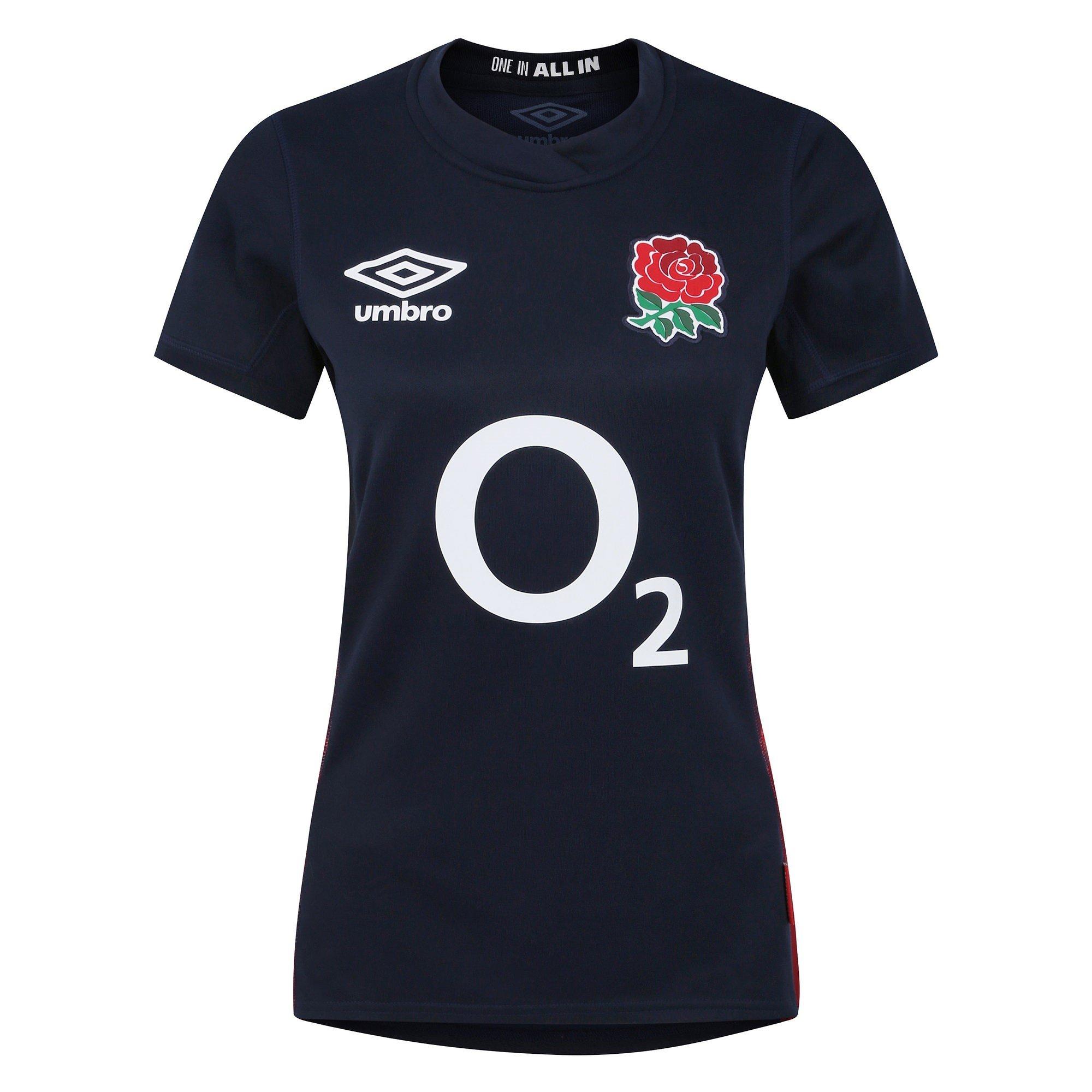Umbro England Roses Short Sleeve Alternative Rugby Shirt 2023 Childrens
