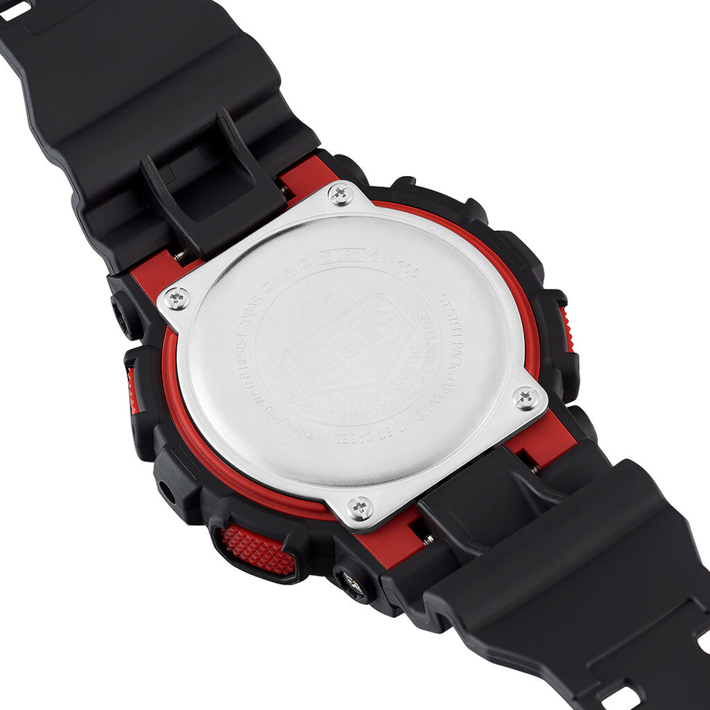 Montre Casio G-shock Black & Red Noir
