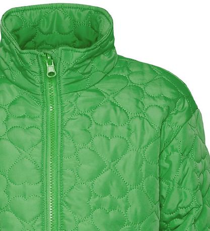 Pieces Kids Steppjacke - PkHeart - Irisch Green