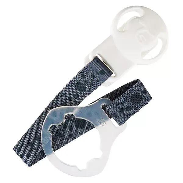 Twistshake Attache-sucette Gris