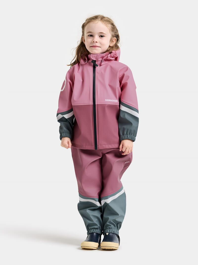 Waterman Kids Set light heather pink - Didriksons - Rumpetroll