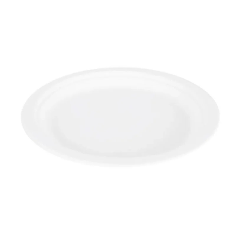 GDP - Assiette jetable ''bionic'' - Ø 18 - Blanc - x1000