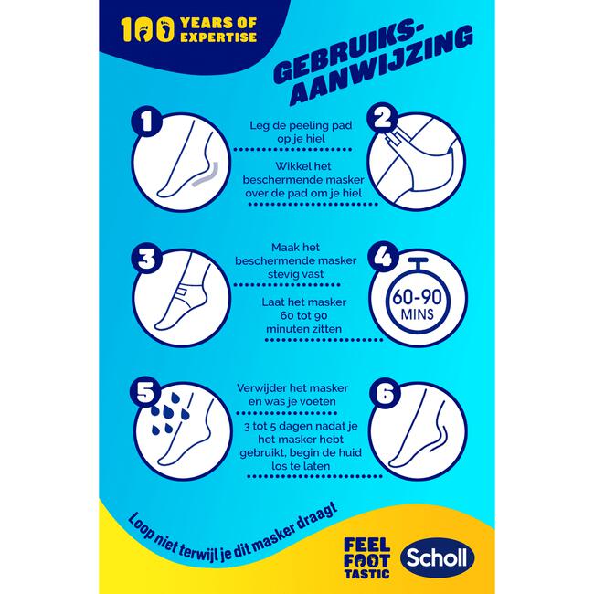 Scholl Expert Care Peeling Hielmasker