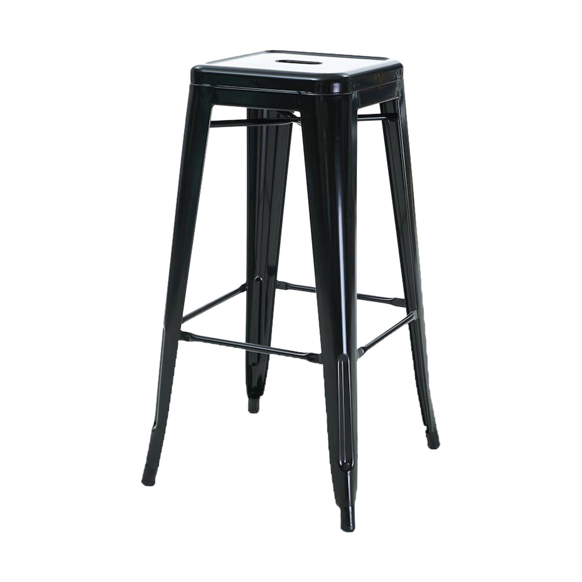 Legend Metalen barkruk zwart - 65 cm