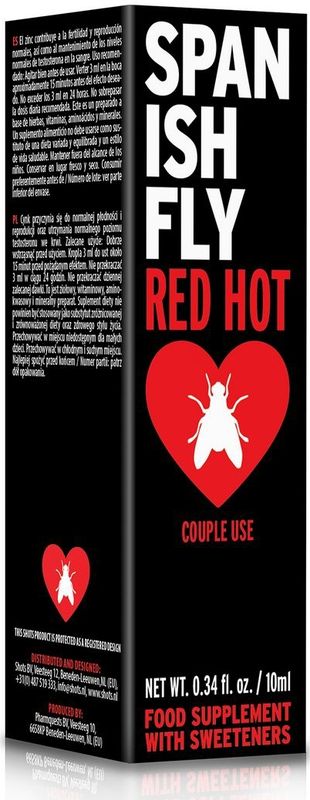 Spanish Fly - Red Hot - 10 ml - Erectiemiddelen