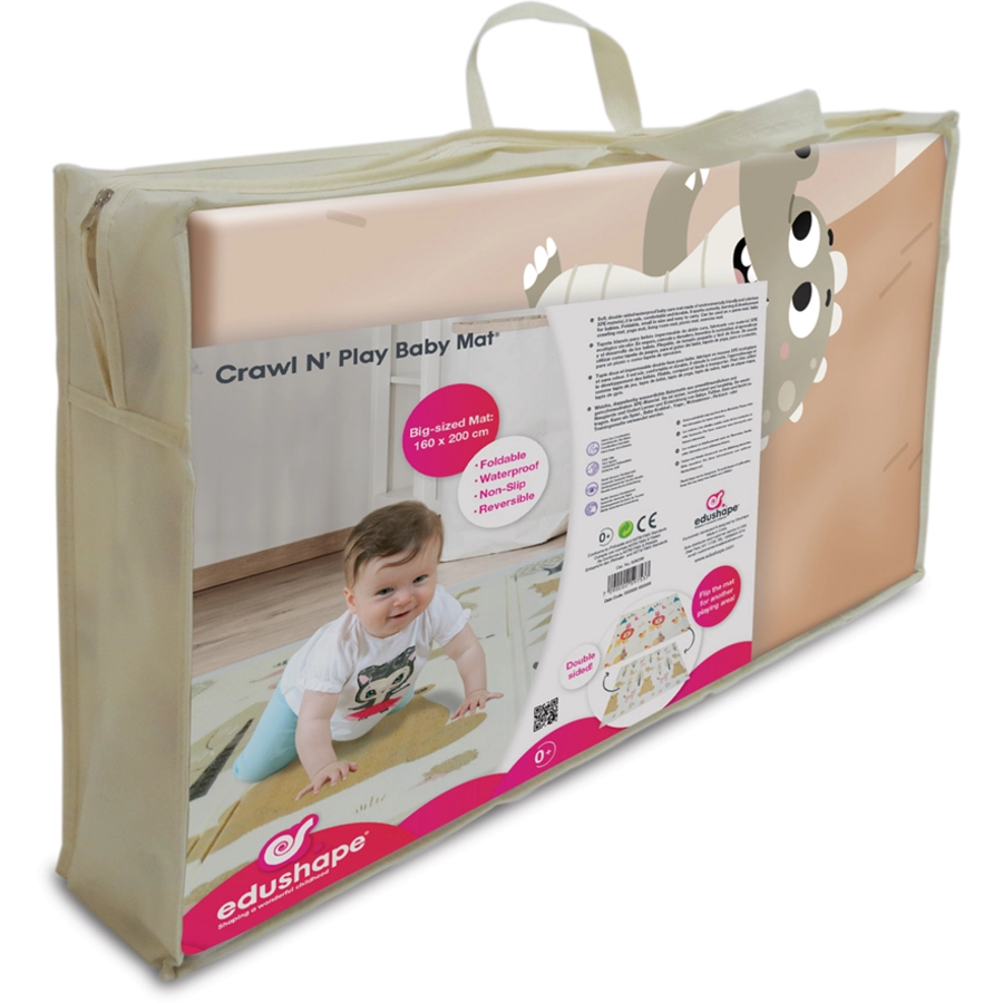 Edushape Krabbel- & Spielmatte, Jungle Fun
