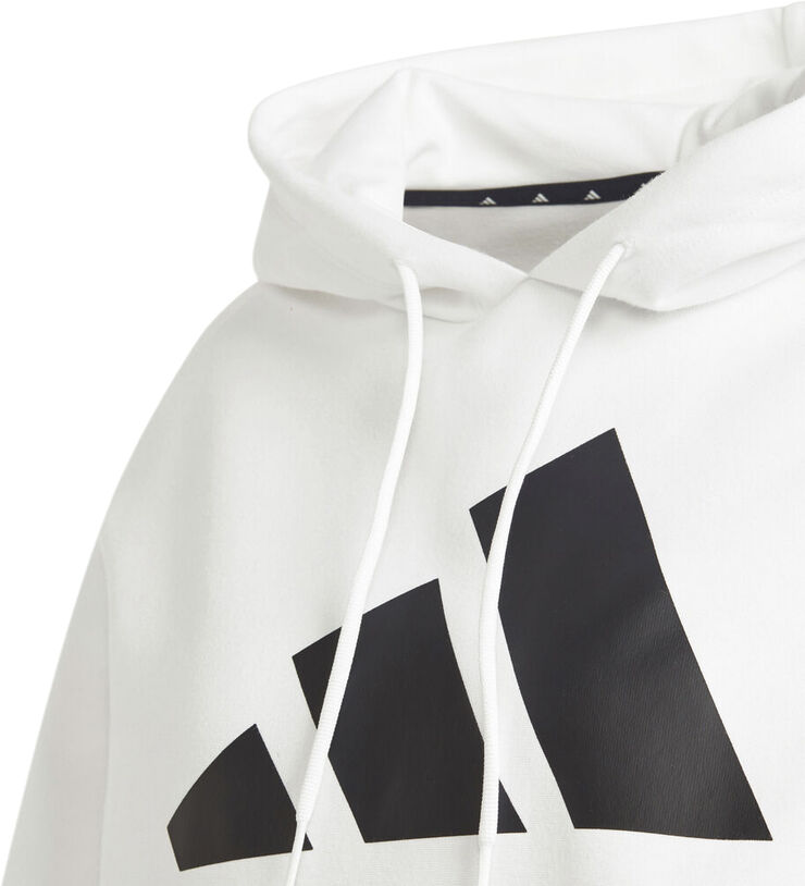 adidas Back Zip Graphic hættetrøje Hvid