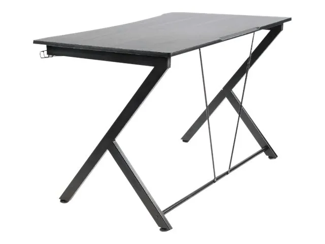 DELTACO Gaming GAM-055 - Bord - rektangulær - sort - sort base