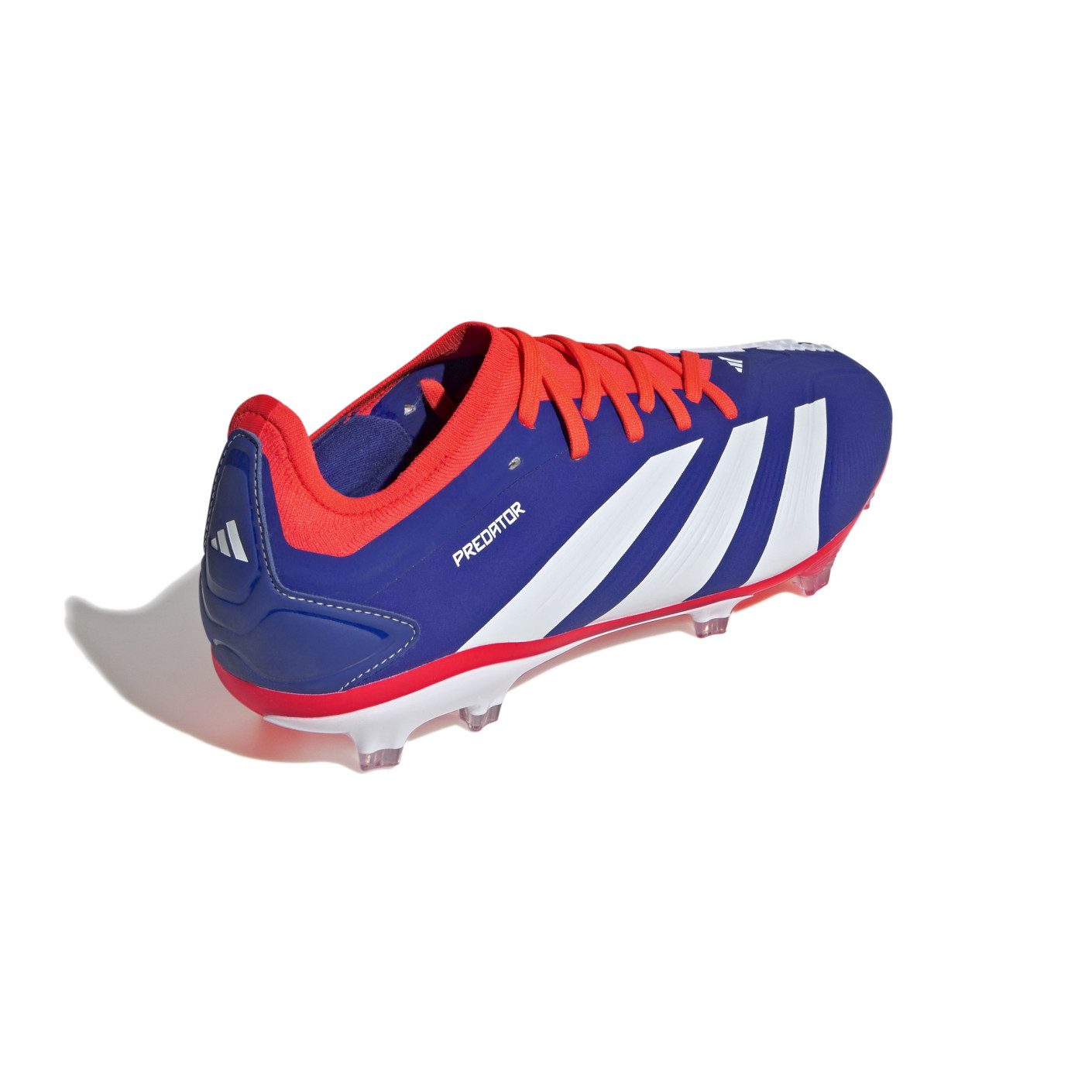 Adidas Predator Pro Gras Voetbalschoenen (FG) Blauw Wit Rood