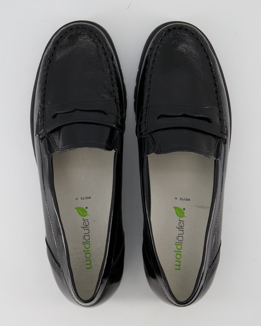 Waldläufer HEGLI Slipper in Schwarz