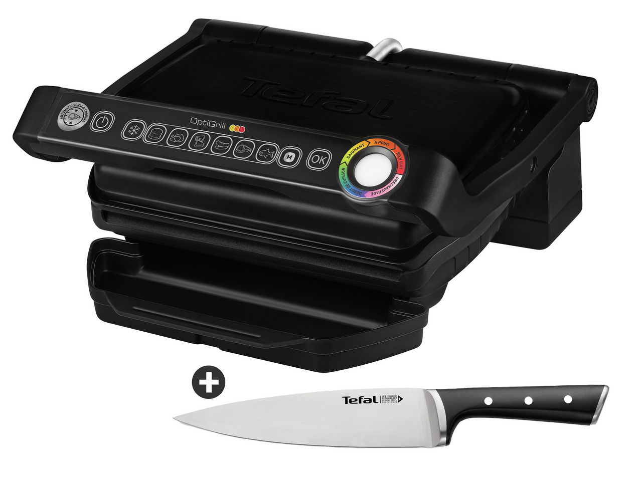 Tefal Optigrill GC7058 + Messer