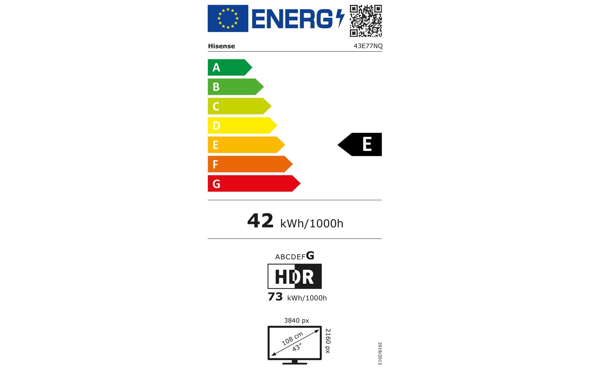 TV 43E77NQ 43