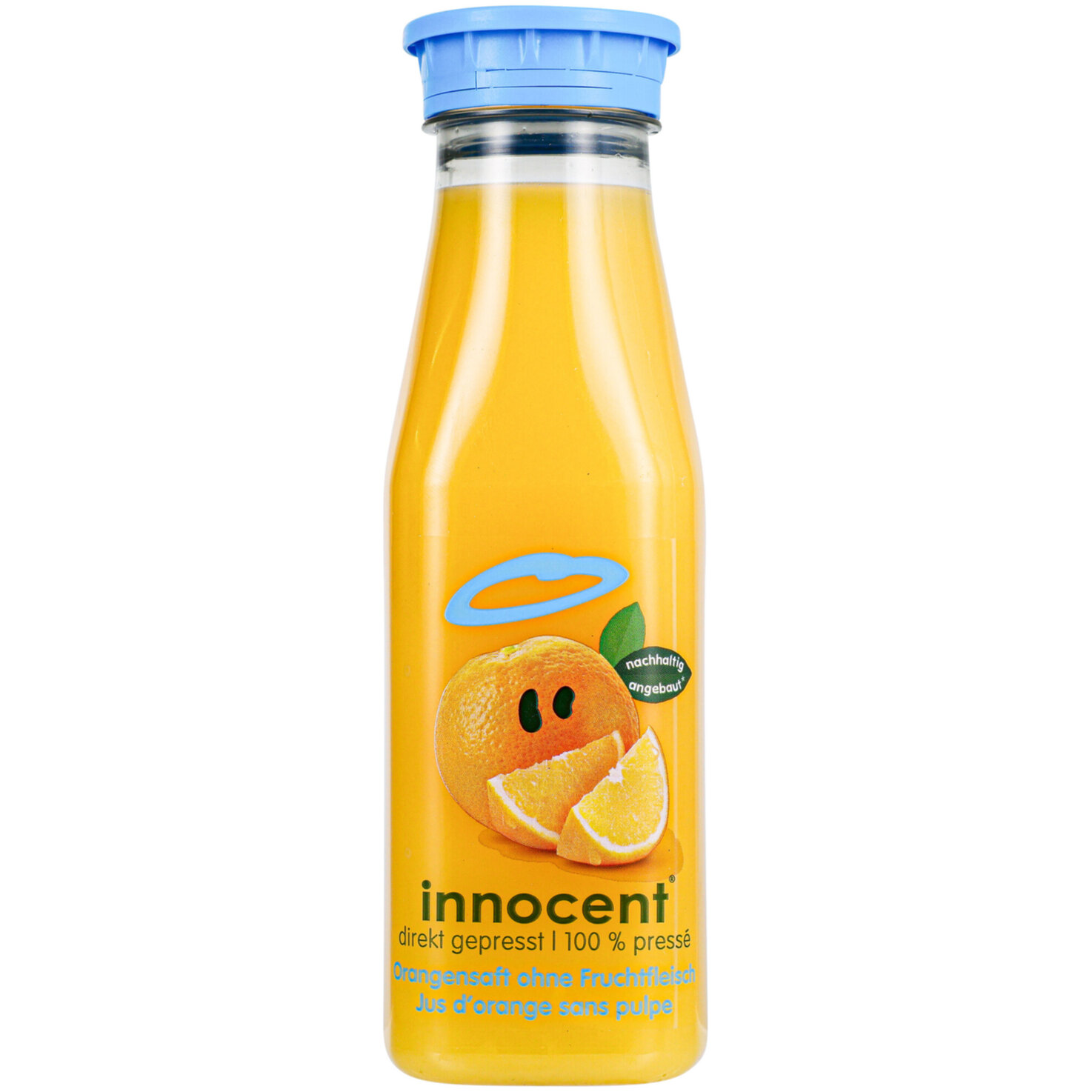 innocent Orangensaft ohne Fruchtfleisch