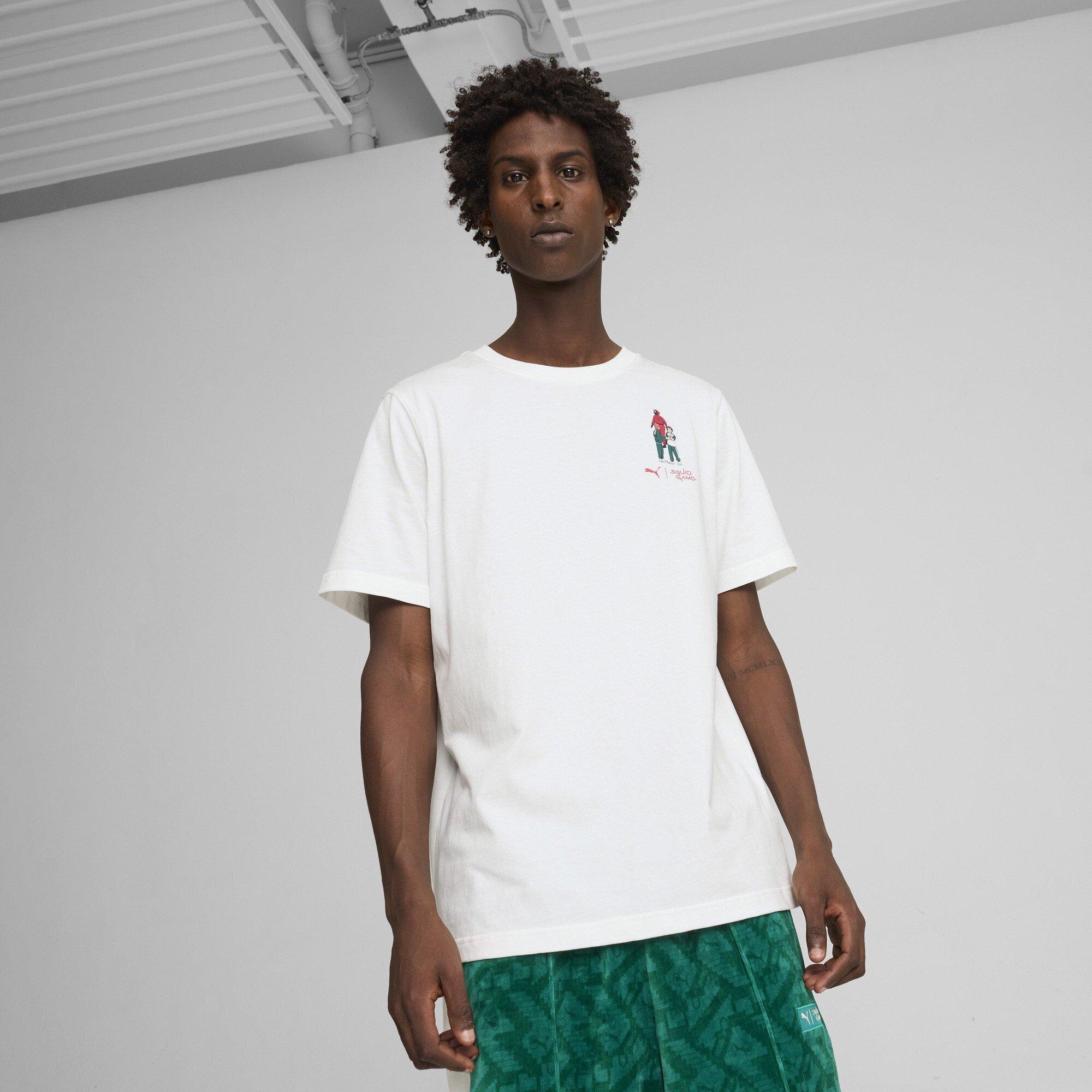 Puma Puma X Squid Game Graphic Tee T-Shirt Mens