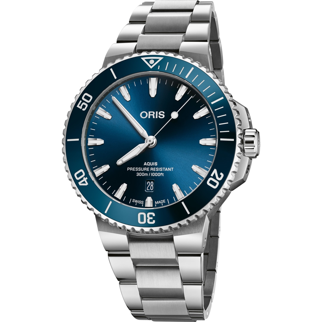 Oris Aquis Date Blau Ø 43.5mm