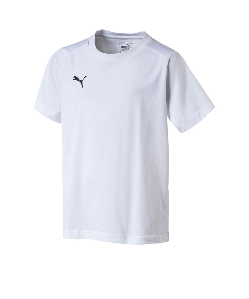 PUMA LIGA Casuals Tee T-Shirt Kids Weiss F04