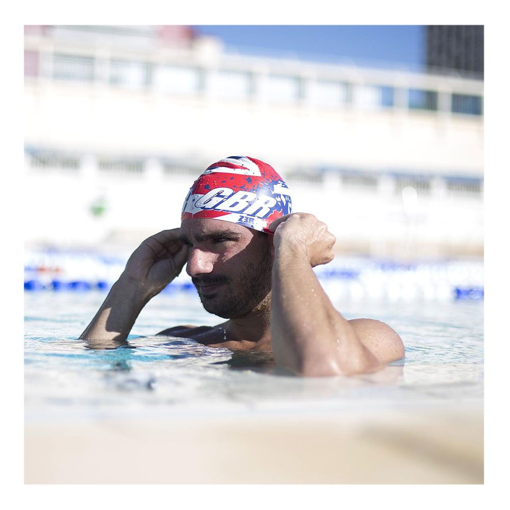 Z3rod NATIONAL PRIDE - Bonnet de bain gbr