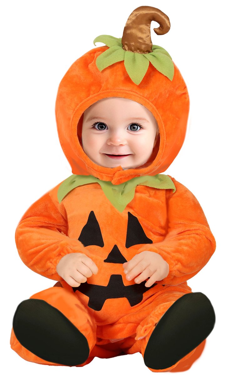 Halloween Kostuum Oranje Baby Pompoen
