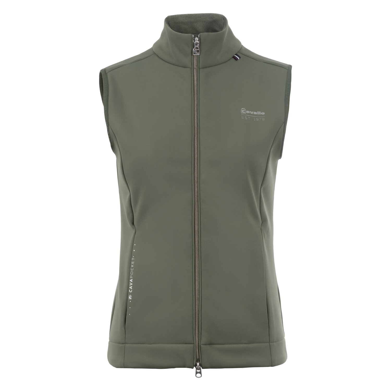 Cavallo Funktionsjersey-Weste CAVALGLORIE - oliv