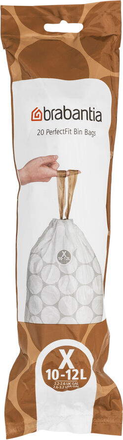 Brabantia Affaldspose X 10-12 ltr. White