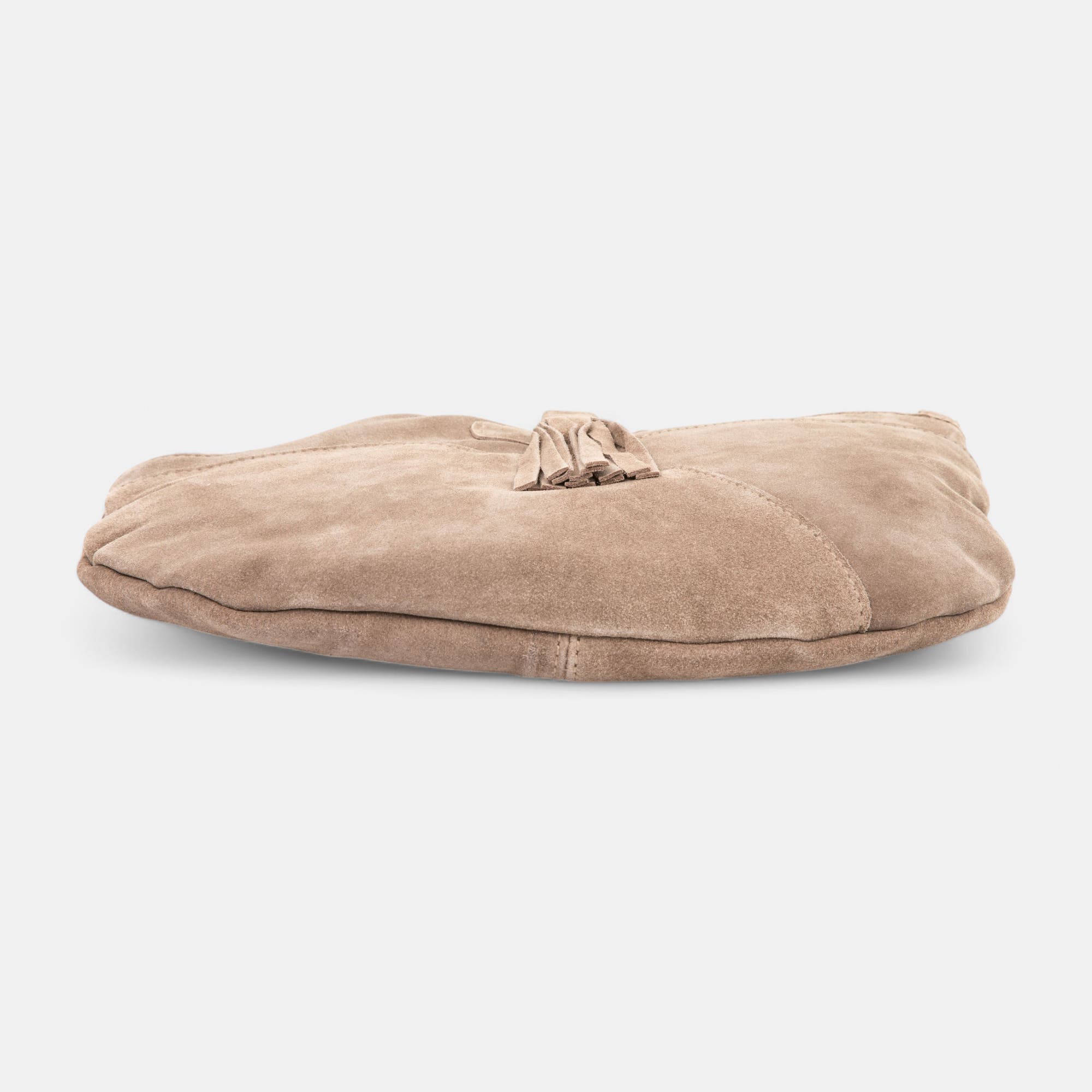 Sac bandoulière en cuir beige