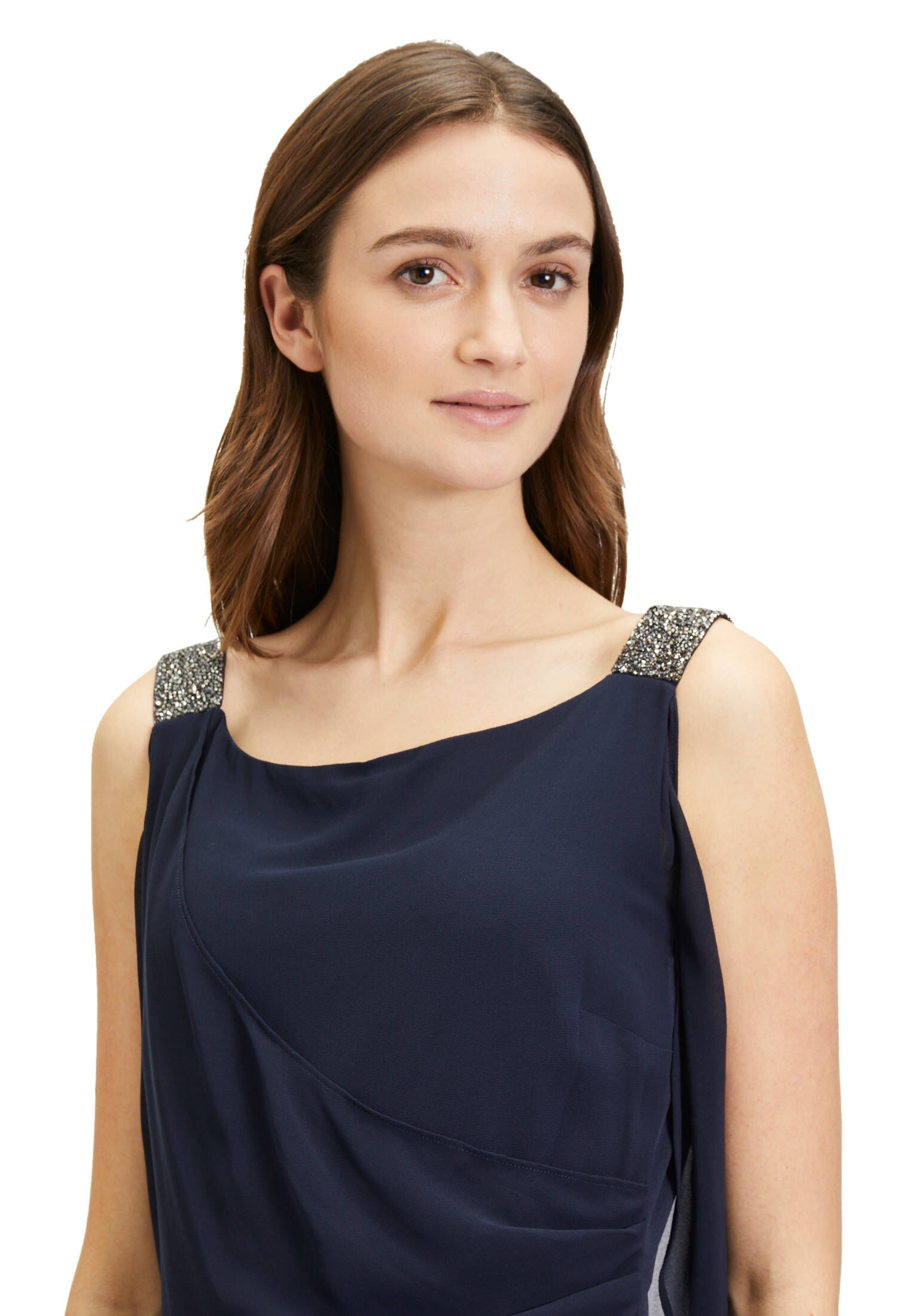 Vera Mont| Damen Chiffonbluse schulterfrei