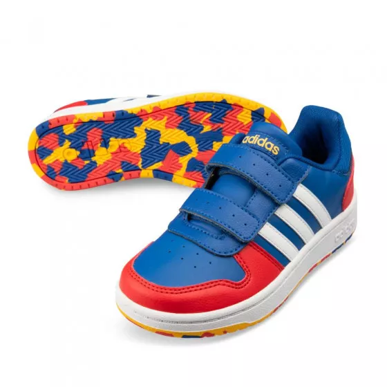 Baskets BLEUES ADIDAS Hoops 2.0