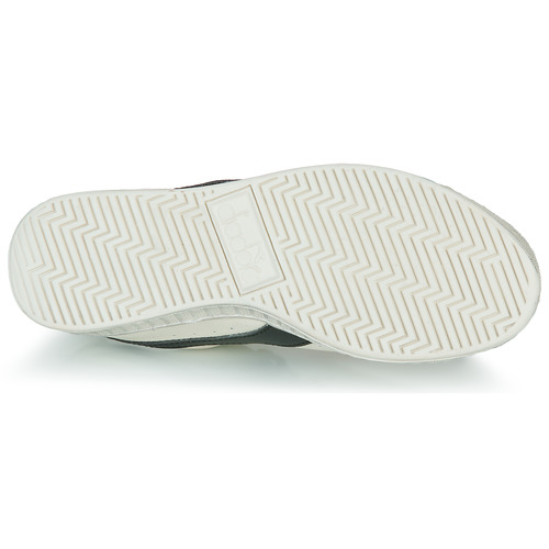 Diadora - GAME L LOW WAXED - Blanc / Noir