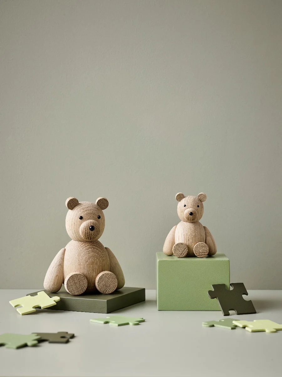Lucie Kaas  Teddy, medium - Egetræ