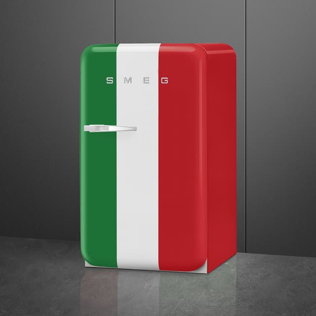 Smeg 50's Style køleskab FAB10HRDIT6 (Italiensk flag)