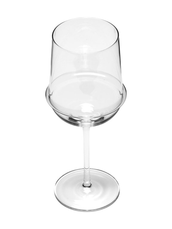 Serax Dune by Kelly Wearstler witte wijnglazen set van 4