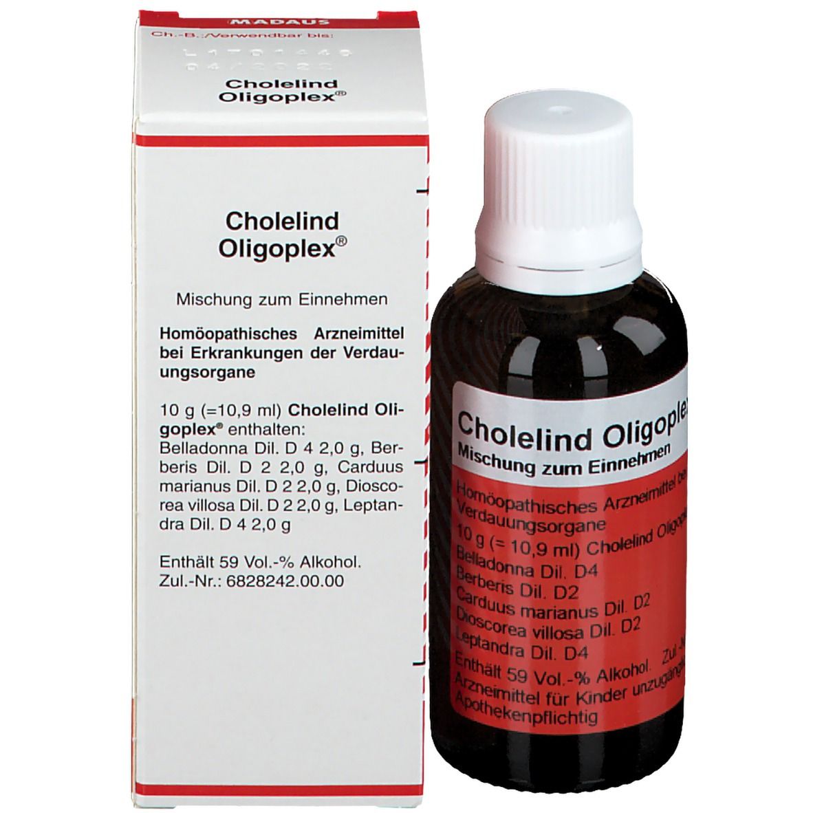 Cholelind Oligoplex Tropfen