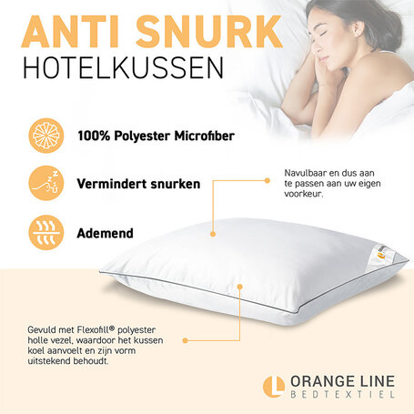 Hoofdkussen Hotel - Anti-Snurk