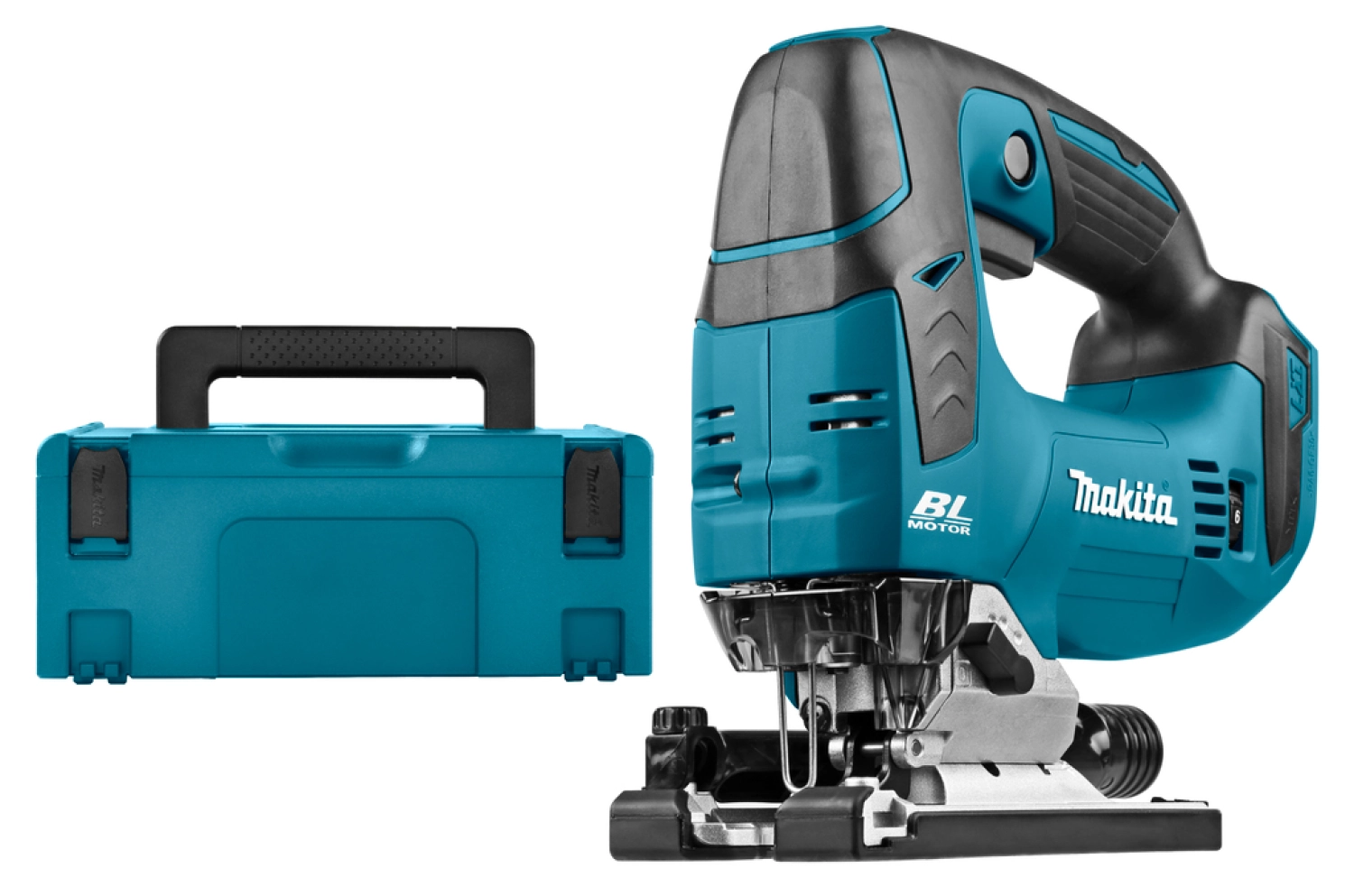 Makita DJV182ZJ 18V Li-Ion Accu decoupeerzaag body in Mbox - D-greep - variabel - koolborstelloos