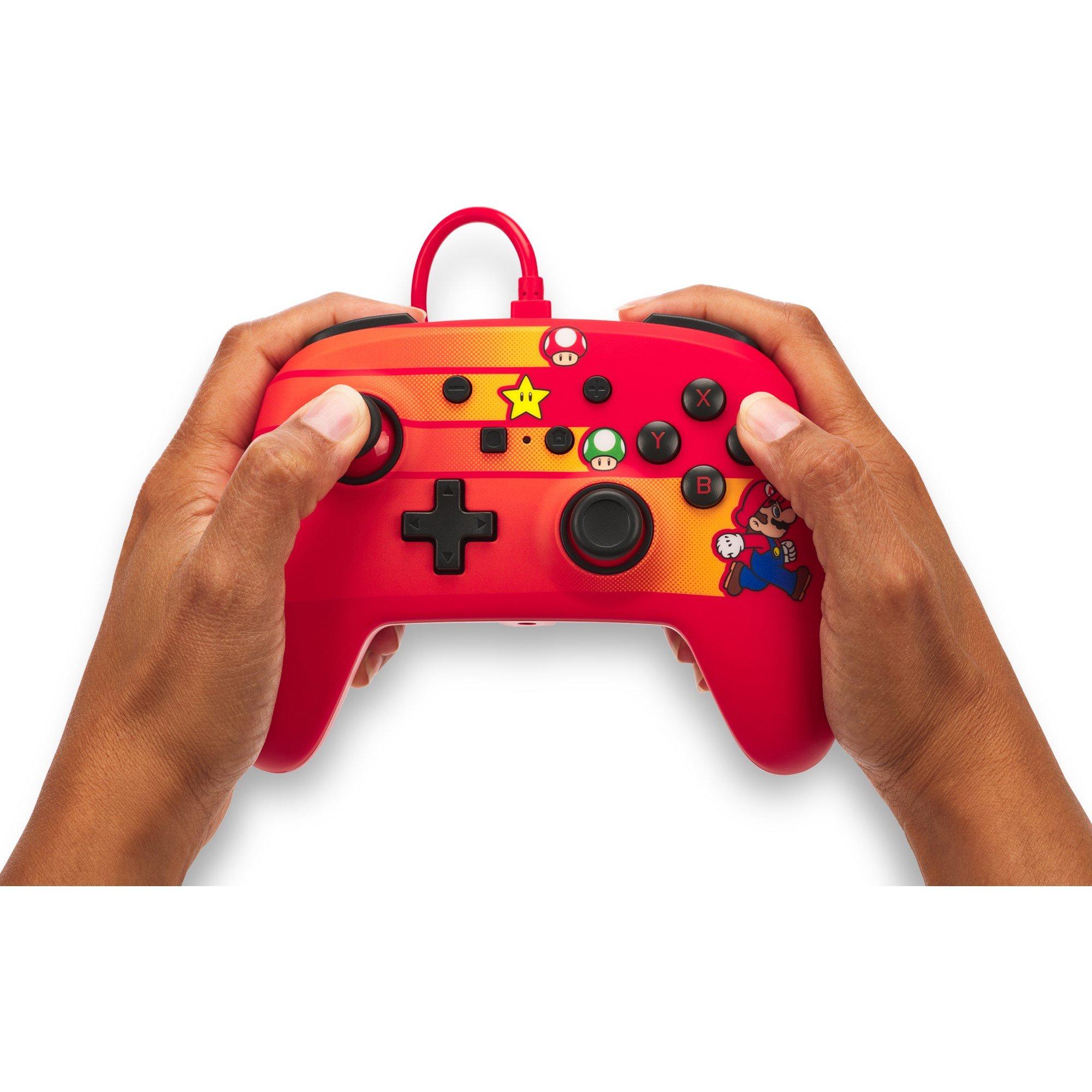 PowerA Enhanced Wired Controller for Nintendo Switch - Speedster Mario