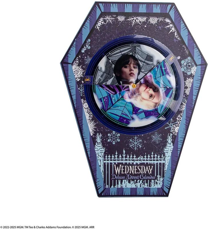 CINEREPLICAS - Deluxe Adventskalender Woensdag Addams 2025 - Officiële Licentie