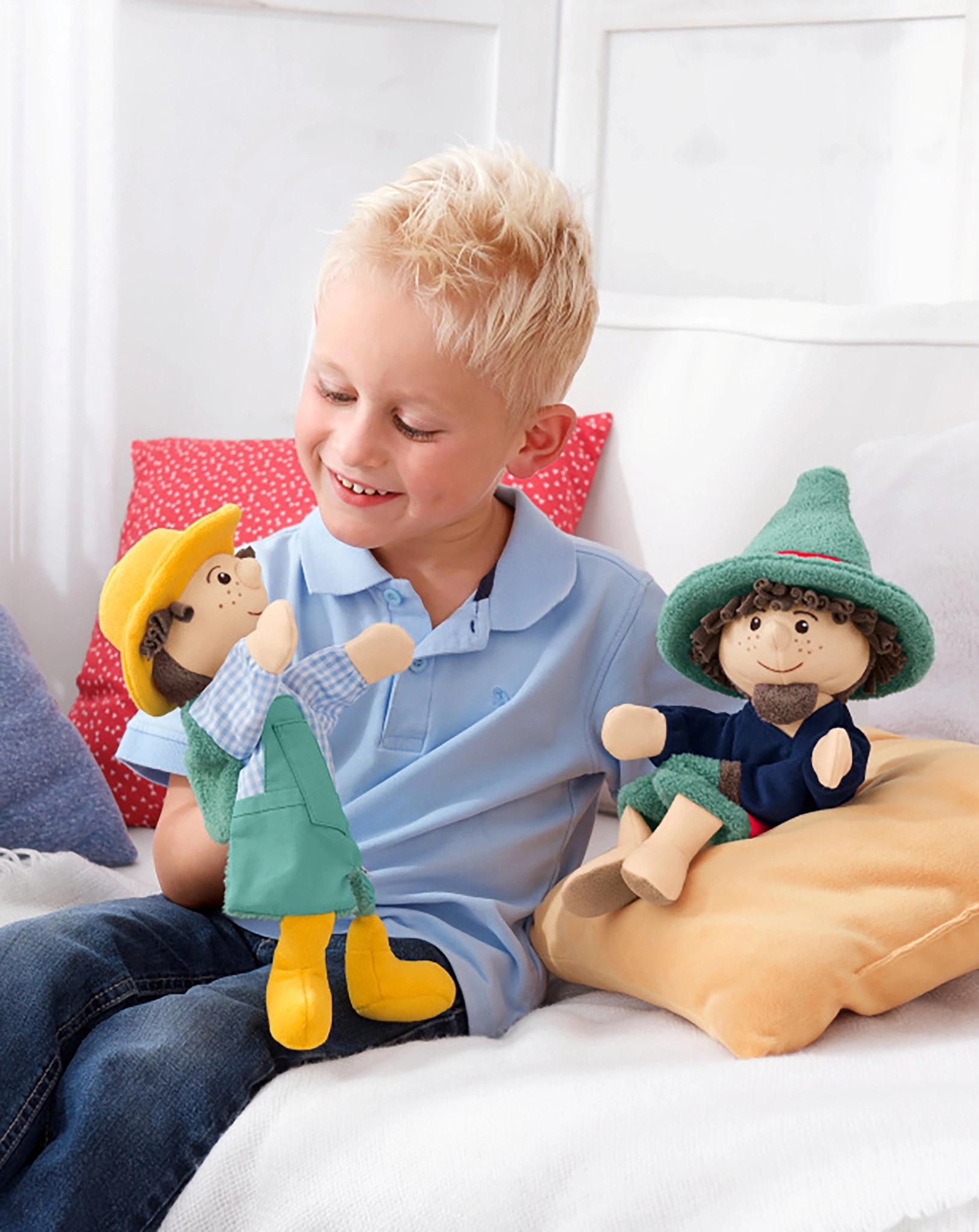 Handpuppe RÄUBER (36cm) in bunt
