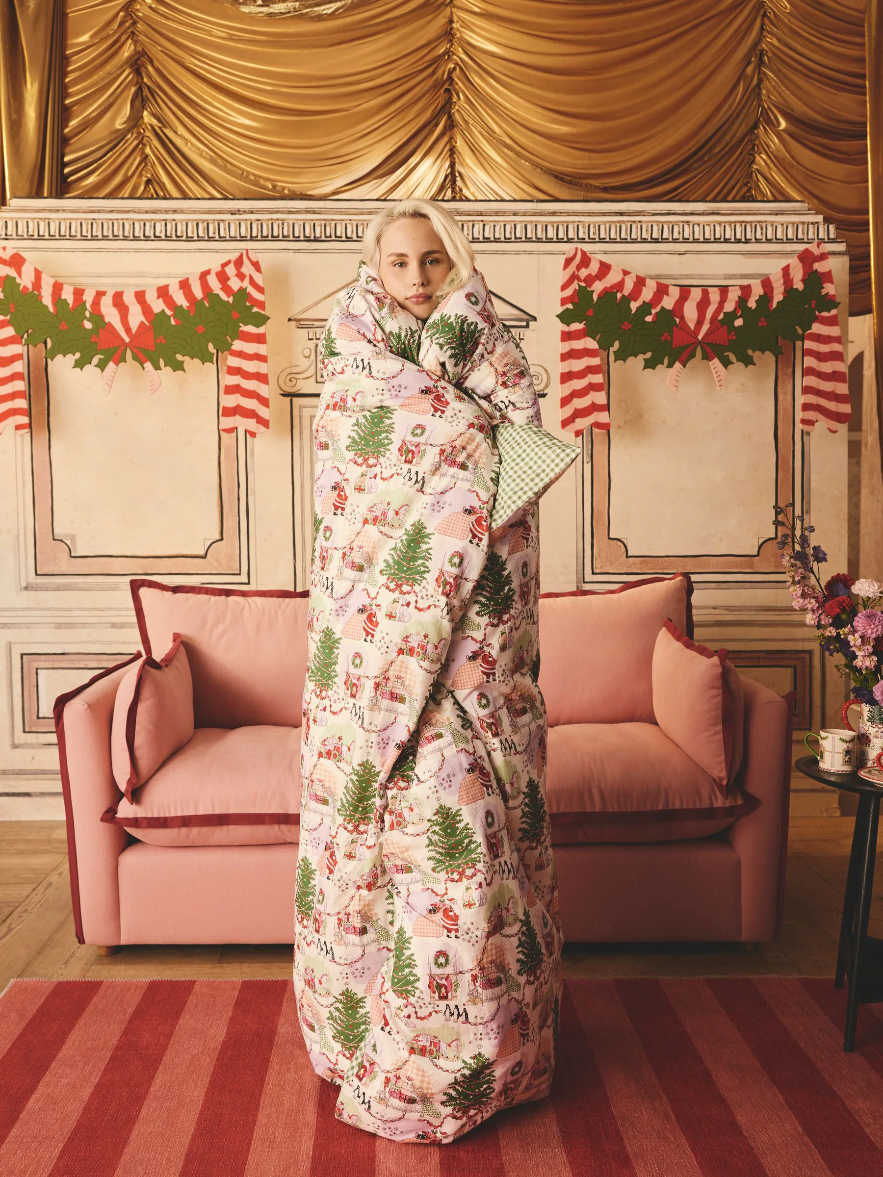 Cath Kidston 100% katoenen pyjama met knoopsluiting