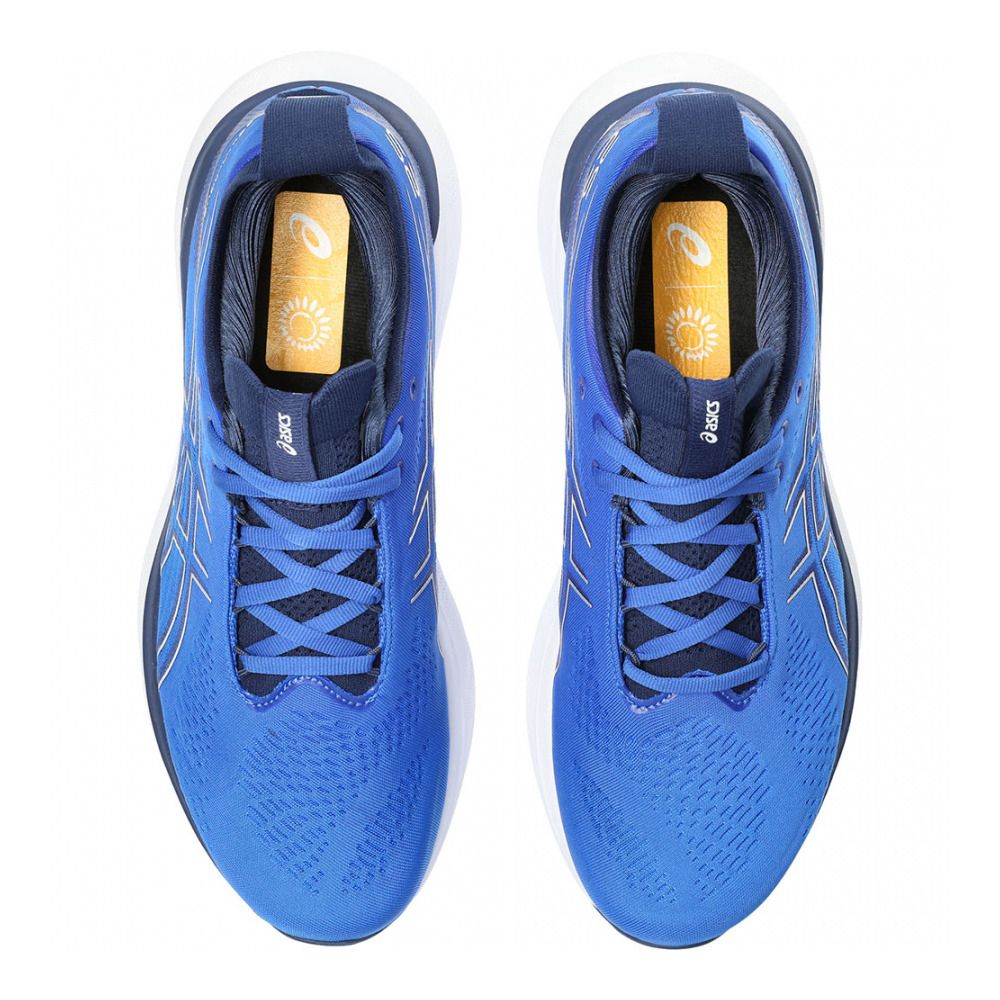 Asics GEL-NIMBUS 25 - Chaussures running Homme illusion blue/pure silver
