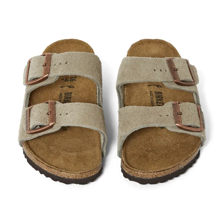 BIRKENSTOCK Sandales Arizona Cuir Suede | Taupe
