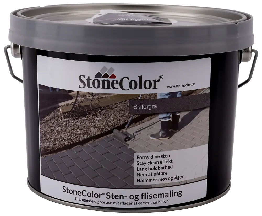 StoneColor Flisemaling 2,5 L - skifergrå
