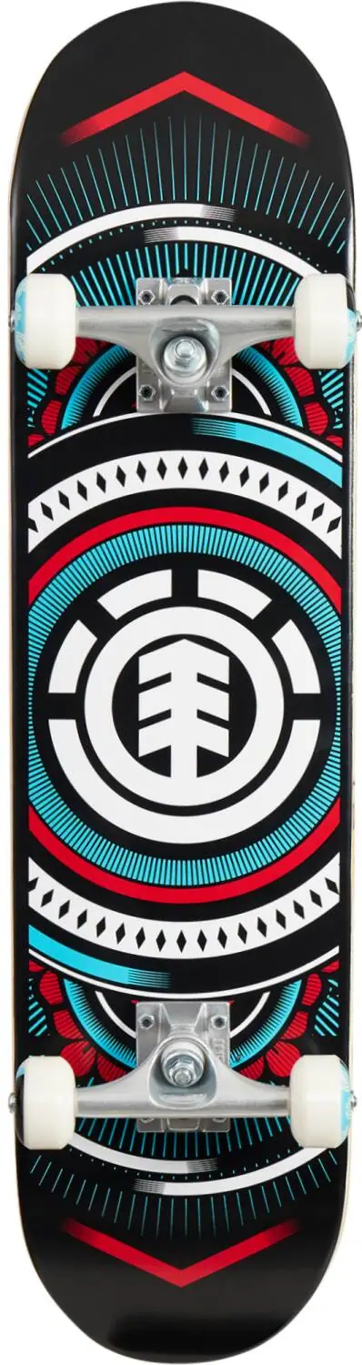 Element Hatched Rød Komplet Skateboard | SkatePro