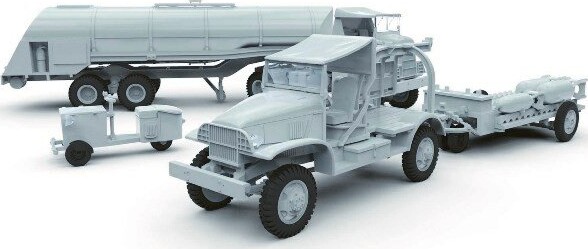 Italeri - Wwii Usaaf Bomber Re-Supply Set - 1:72 - A06304