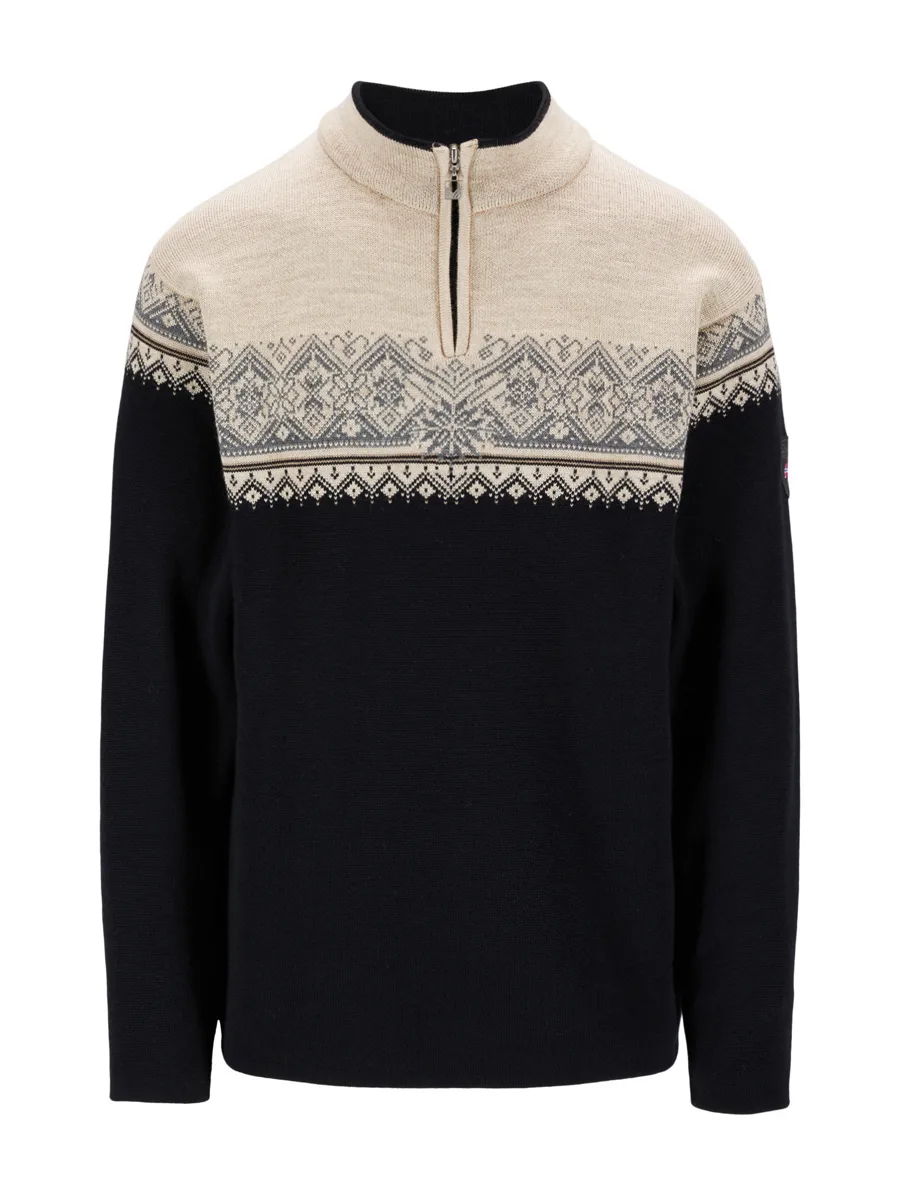 Dale of Norway Men's Moritz Sweater Black Sandstone