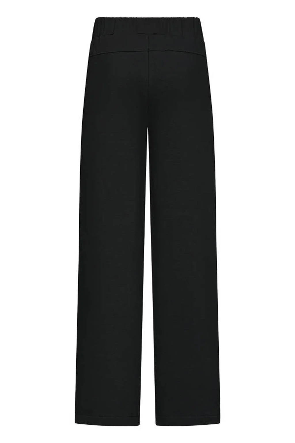 Retour Jeans wide leg casual broek zwart