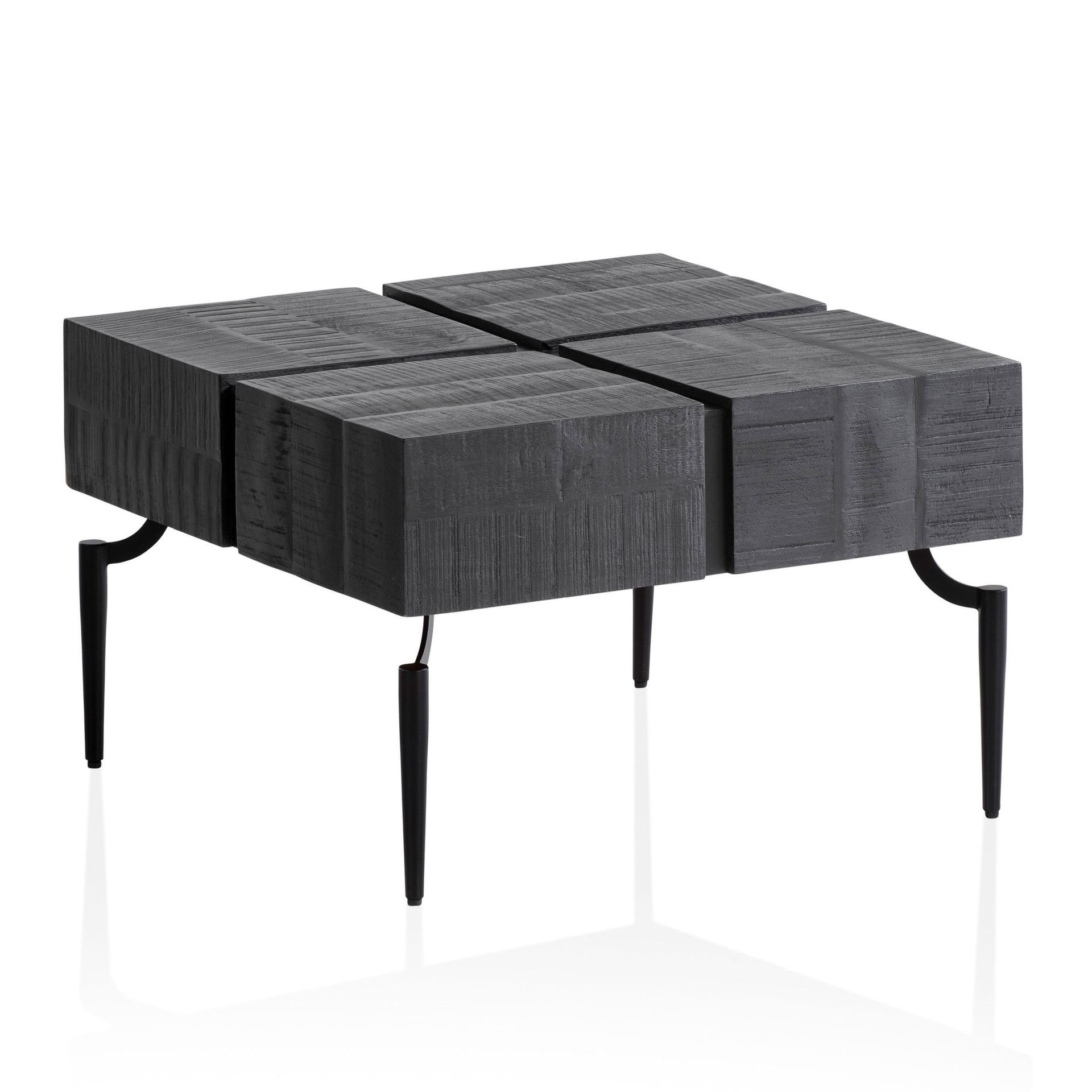 Couchtisch 60 x 60 cm Schwarz