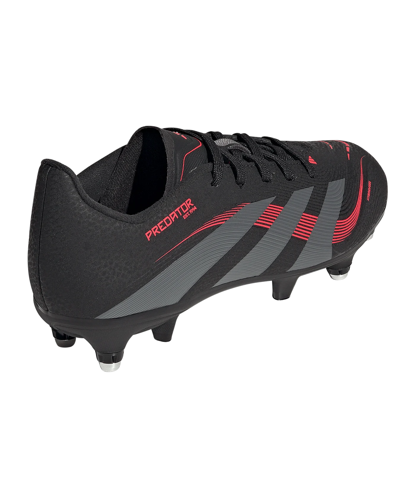 adidas Predator League SG Stealth Victory Kids Schwarz
