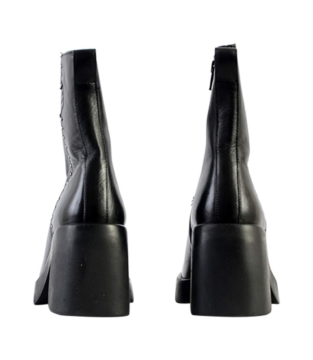 Bottine à Talon Cuir Kaporal Azra