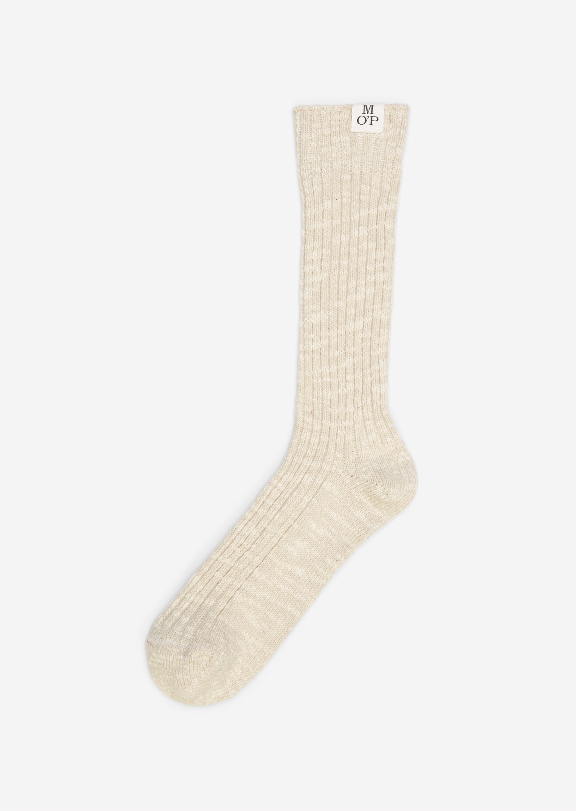 Rippstrick-Socken aus softem Bio-Baumwoll-Mix