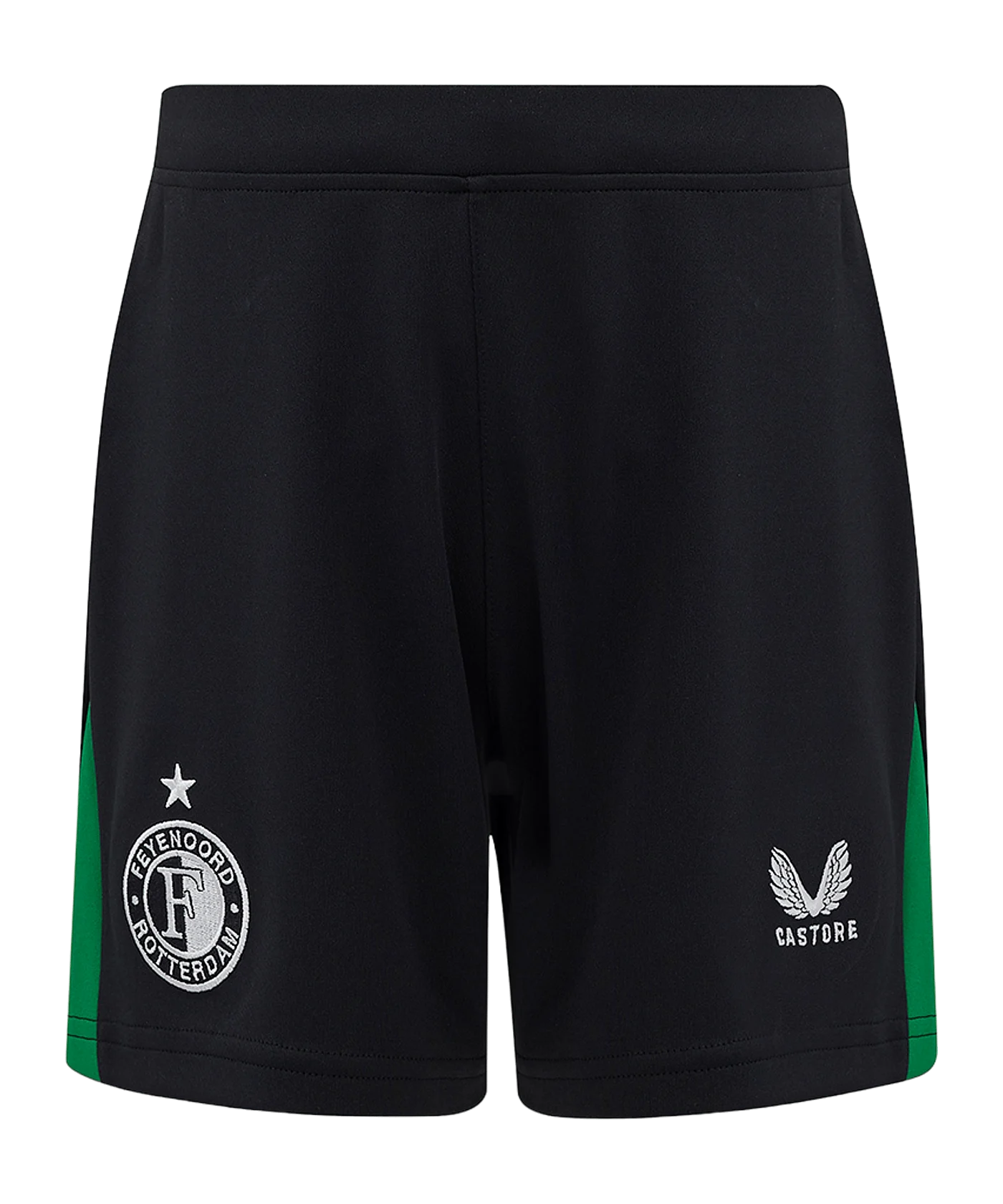 Castore Feyenoord Rotterdam Short Away 2024/2025 Kids Schwarz F010